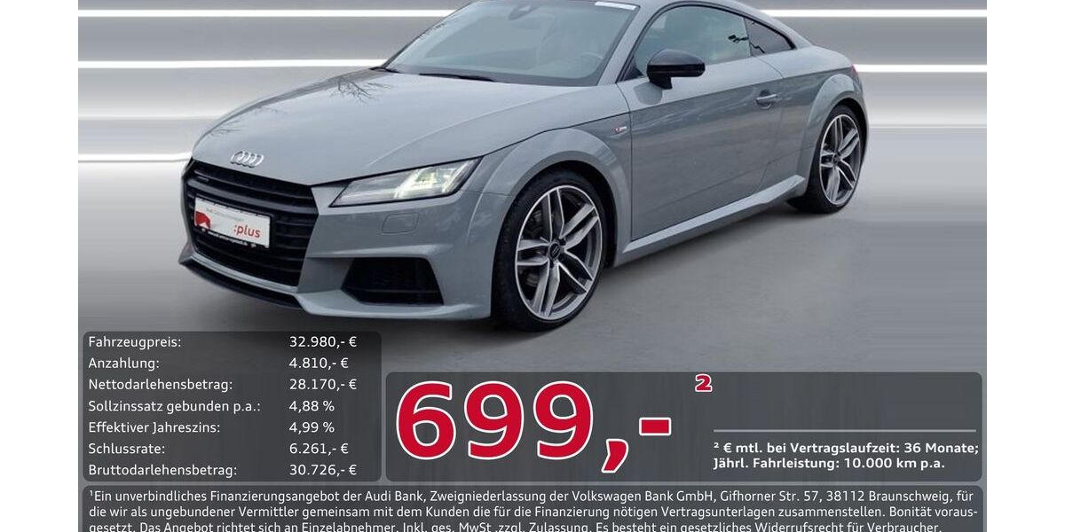 Audi TT 64.638 km 29.980 &euro; Ingolstadt 85057