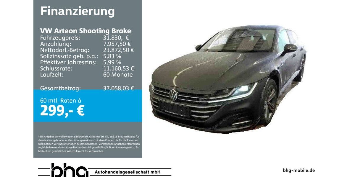 VW Arteon 37.807 km 31.330 &euro; Kehl 77694