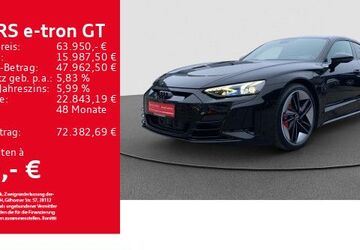 Audi RS e-tron GT 29.835 km 63.950 &euro; Heidenheim 89518