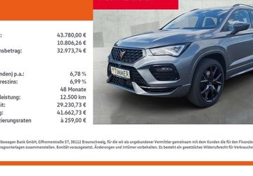 Cupra Ateca 2.999 km 43.490 &euro; Nordhorn 48529