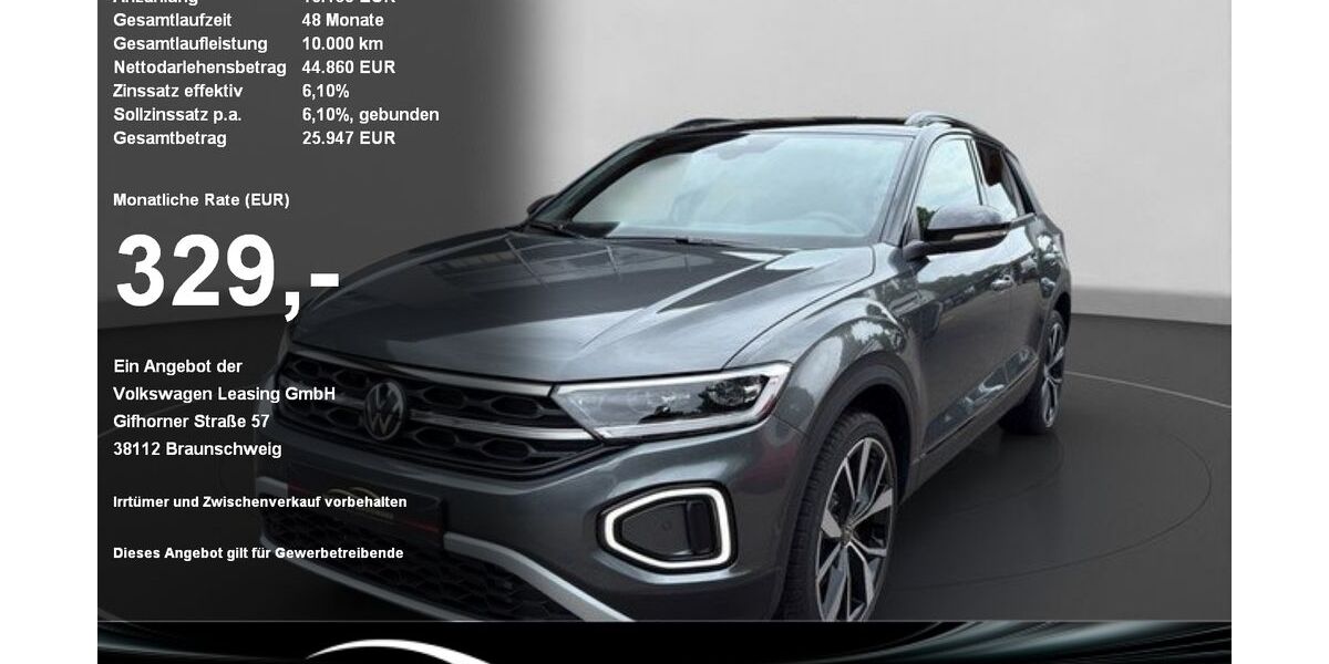 VW T-Roc 6.000 km 44.860 &euro; Sigmaringen 72488