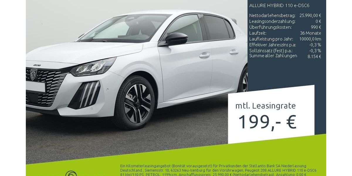 Peugeot 208 3.241 km 24.880 &euro; Münster - Amelsbüren 48163