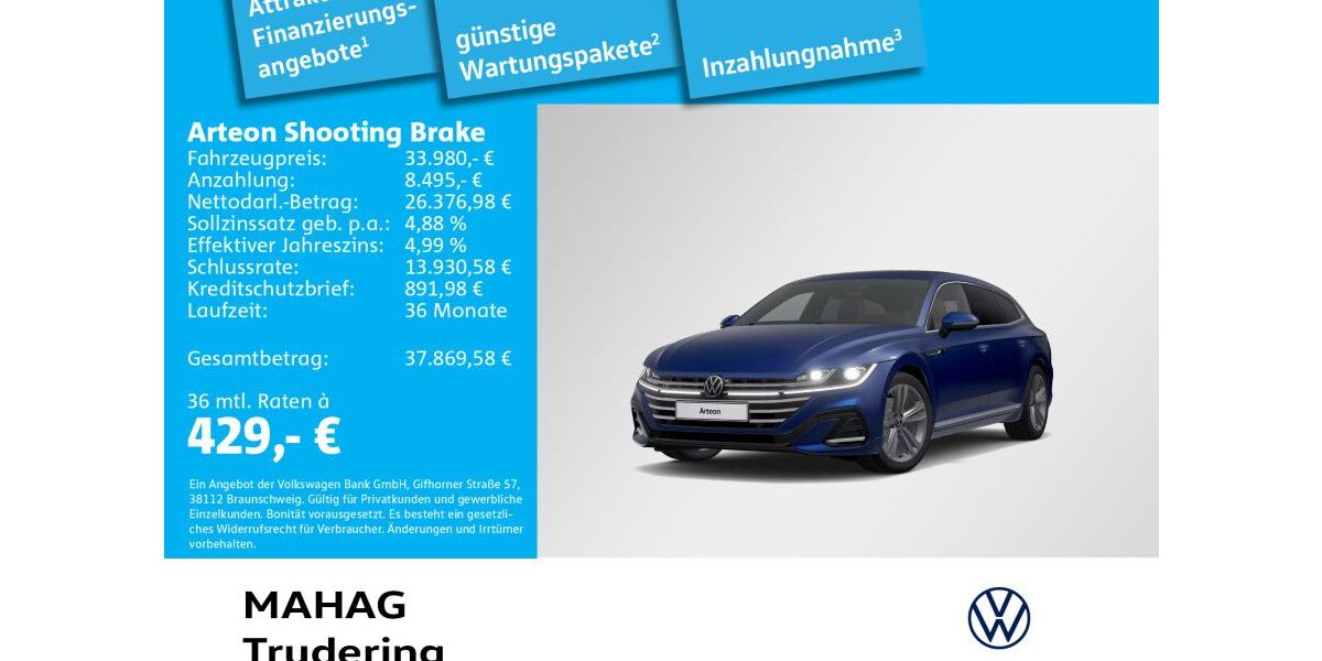 VW Arteon 51.892 km 33.980 &euro; München 81825