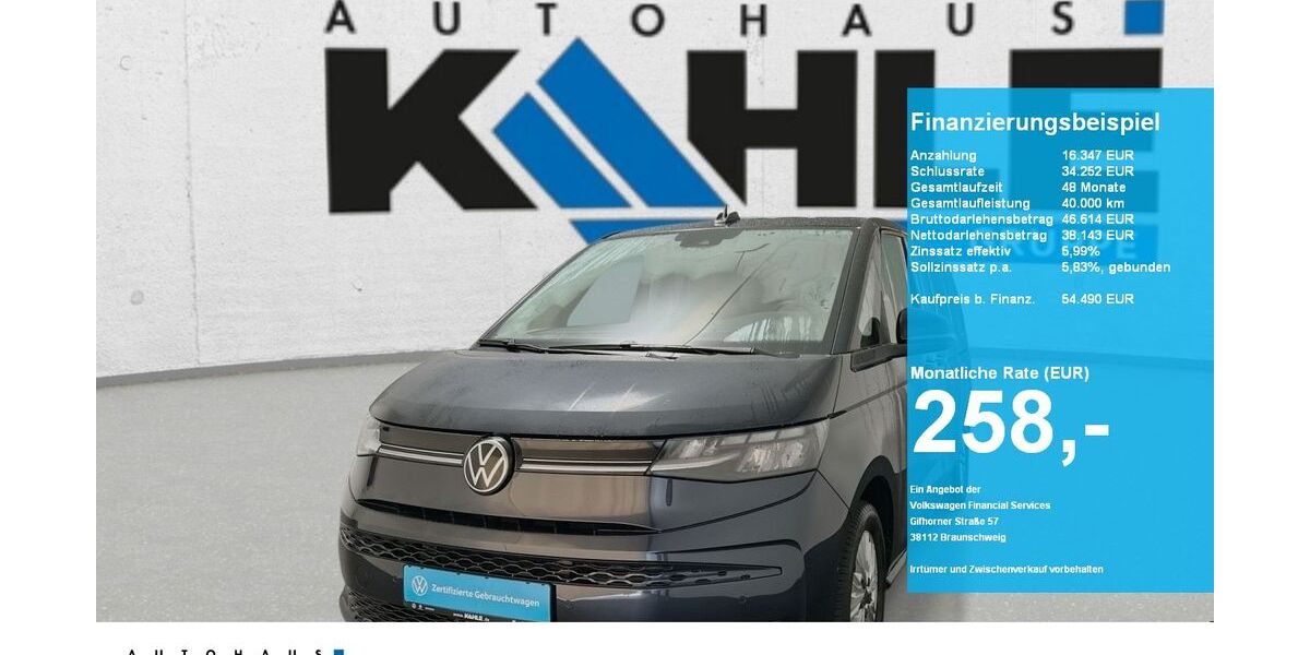VW T7 Multivan 24.297 km 53.990 &euro; Neustadt am Rübenberge 31535