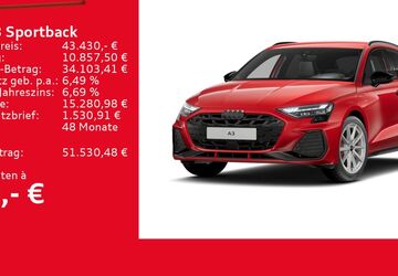 Audi A3 8.501 km 43.430 &euro; Ulm 89073