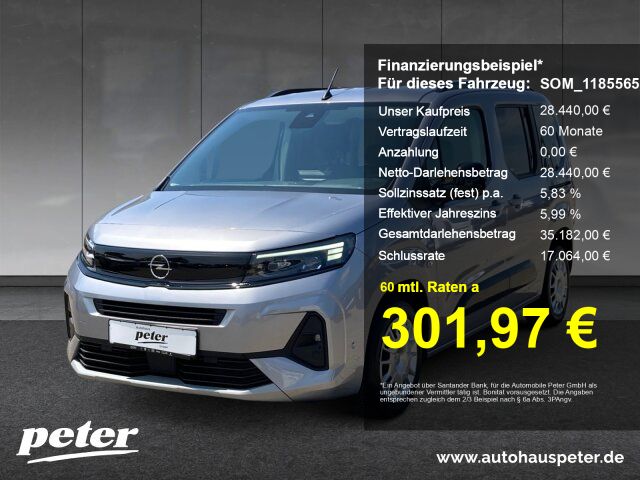 Opel Combo Life 11.169 km 28.440 &euro; Sömmerda 99610