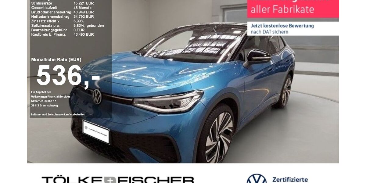 VW ID.5 17.840 km 43.490 &euro; Krefeld 47805