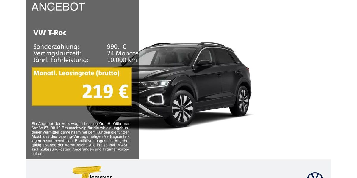 VW T-Roc 24.943 km 28.240 &euro; Duisburg 47059