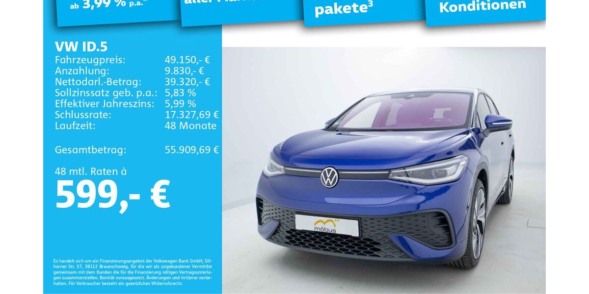 VW ID.5 15.000 km 46.989 &euro; Berlin 13088