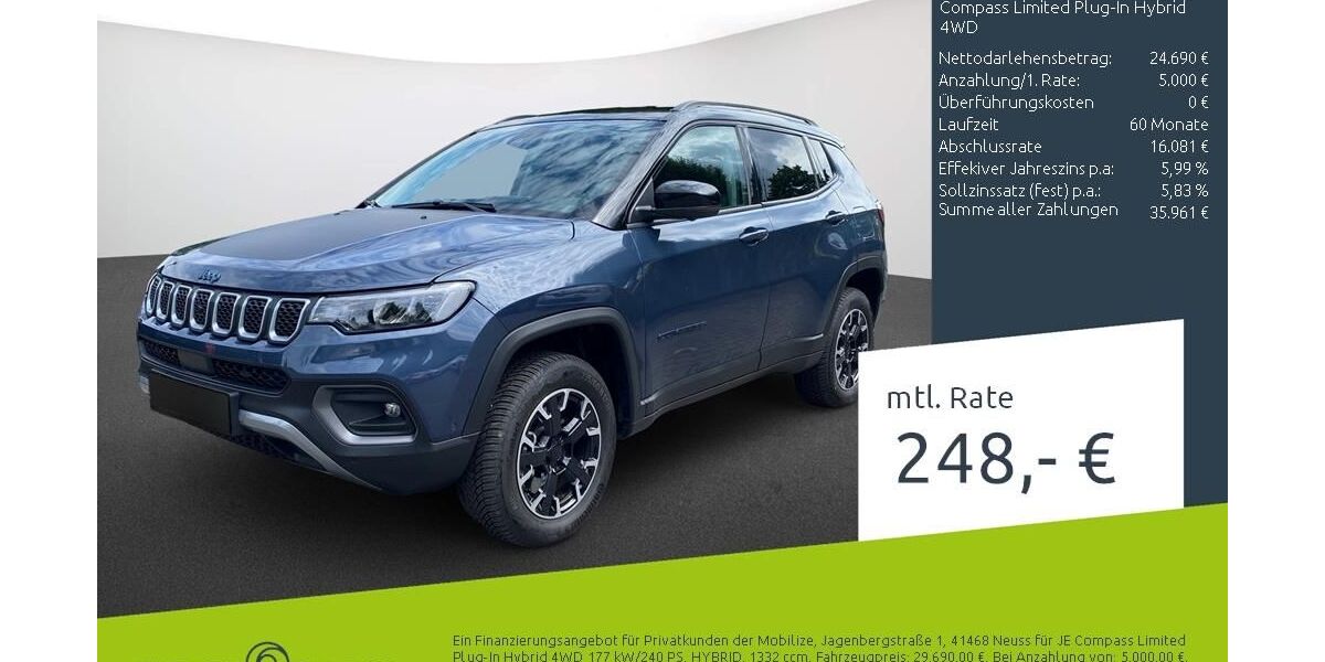 Jeep Compass 19.472 km 28.580 &euro; Borken 46325