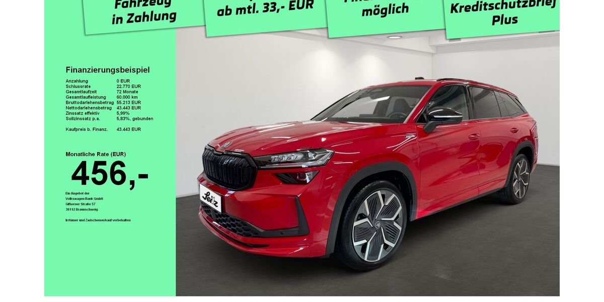 Skoda Kodiaq 11.410 km 43.222 &euro; Kempten 87439
