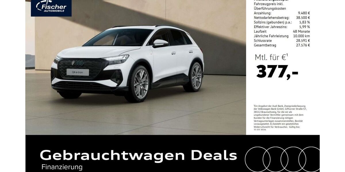Audi Q4 e-tron 11.861 km 47.980 &euro; Neumarkt 92318
