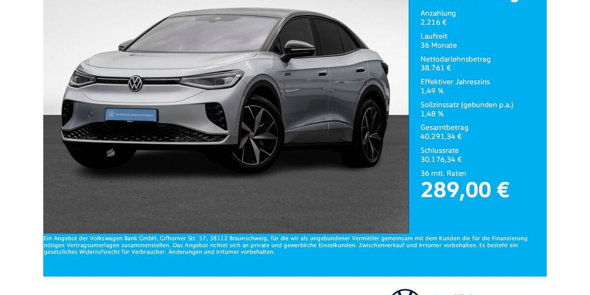 VW ID.5 7.256 km 41.811 &euro; Dortmund 44141