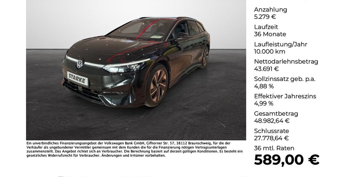 VW ID.7 37.500 km 47.440 &euro; Vechta 49377