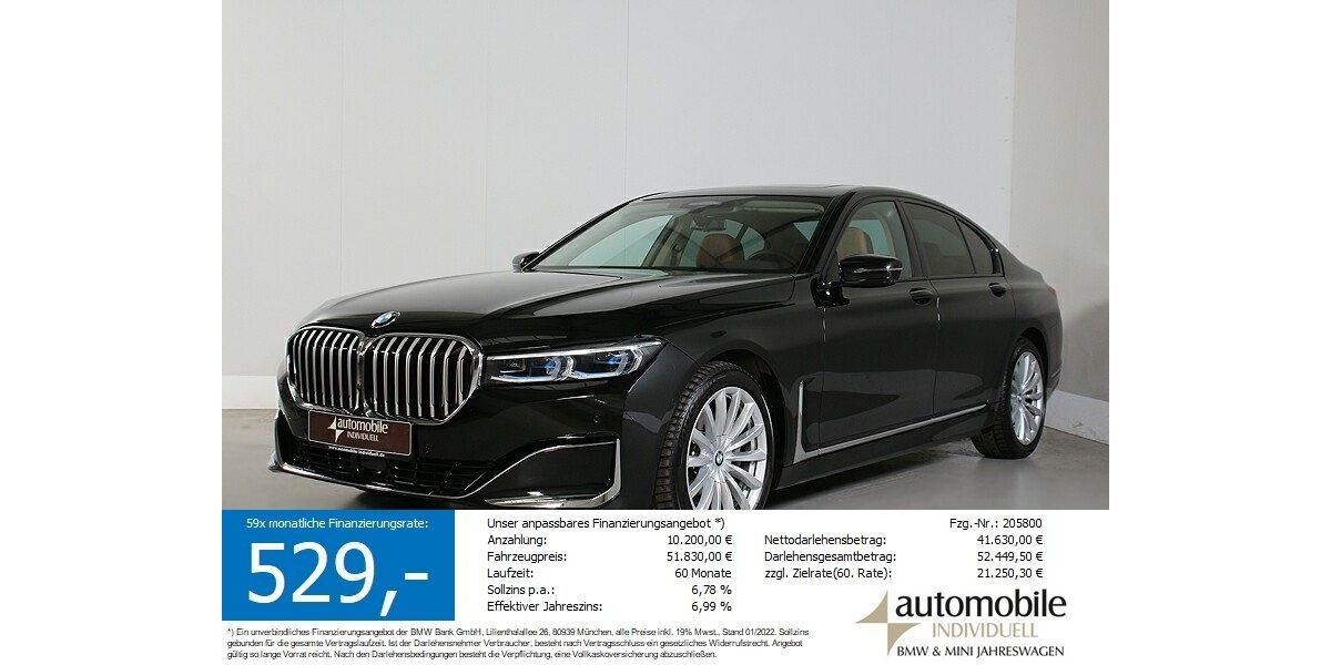 BMW 740 82.100 km 46.840 &euro; Paderborn 33100