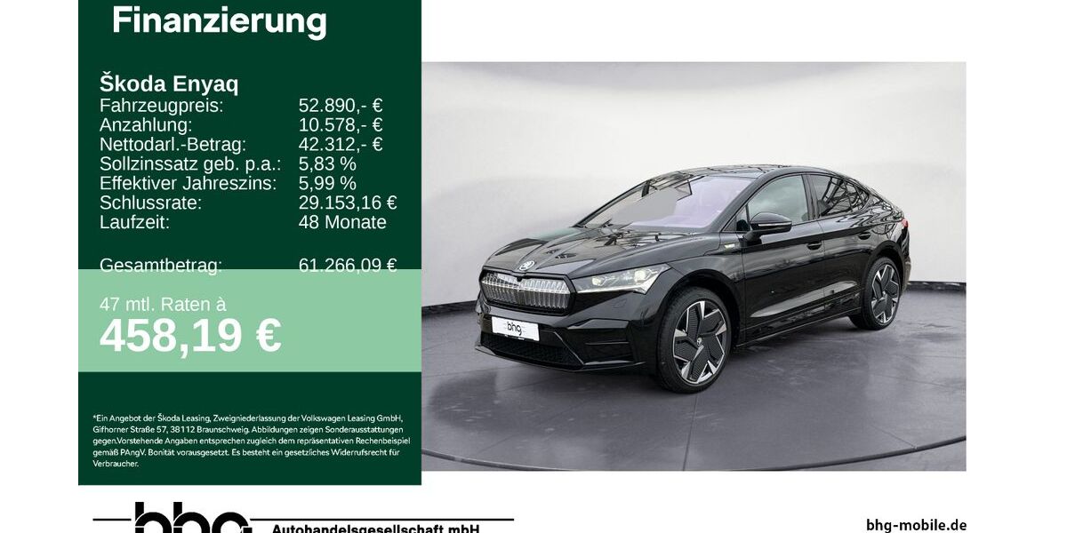 Skoda Enyaq 5.000 km 52.890 &euro; Reutlingen 72770