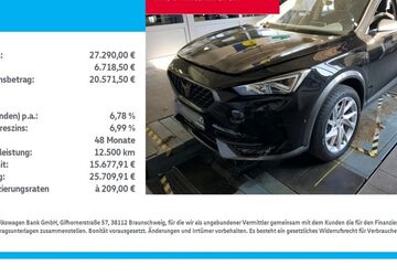 Cupra Formentor 61.513 km 27.290 &euro; Meppen 49716