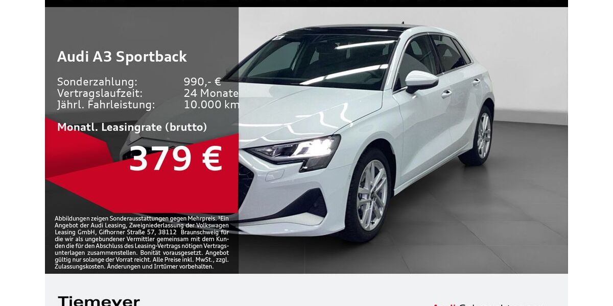 Audi A3 6.927 km 33.390 &euro; Bochum 44809