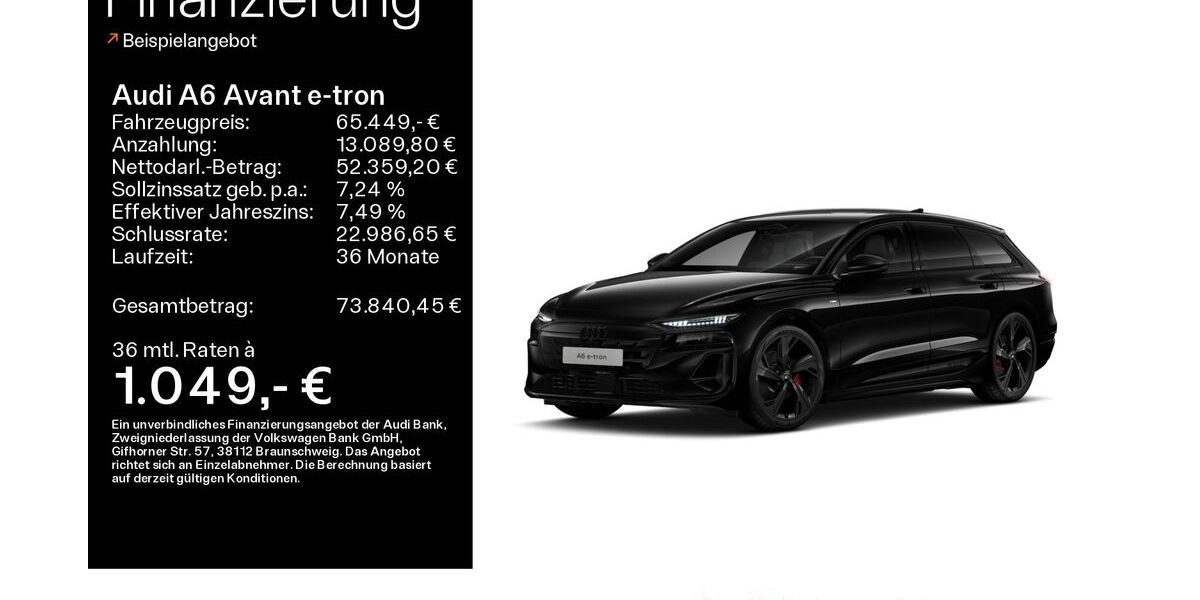 Audi A6 e-tron 17.400 km 65.449 &euro; Mühlheim 63165