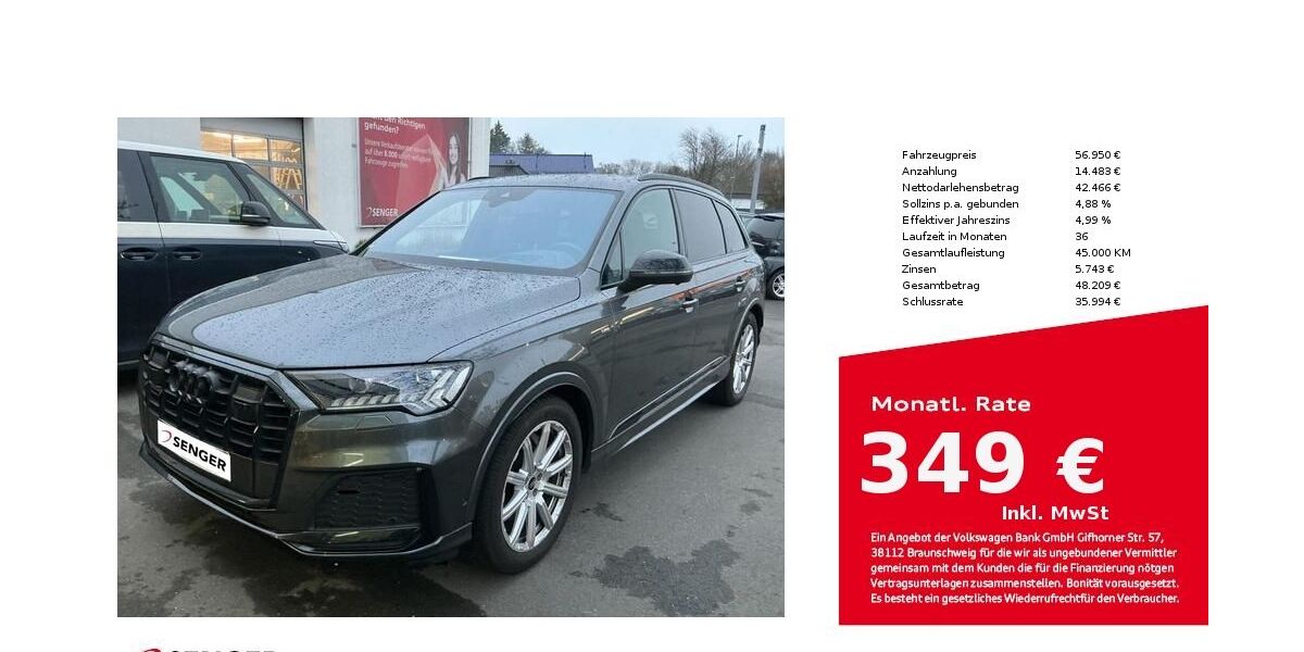 Audi Q7 119.450 km 56.950 &euro; Lübeck 23556
