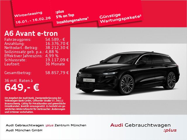 Audi A6 e-tron 8.214 km 54.589 &euro; Eching 85386