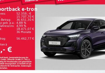 Audi Q4 e-tron 9.627 km 52.359 &euro; Eching 85386