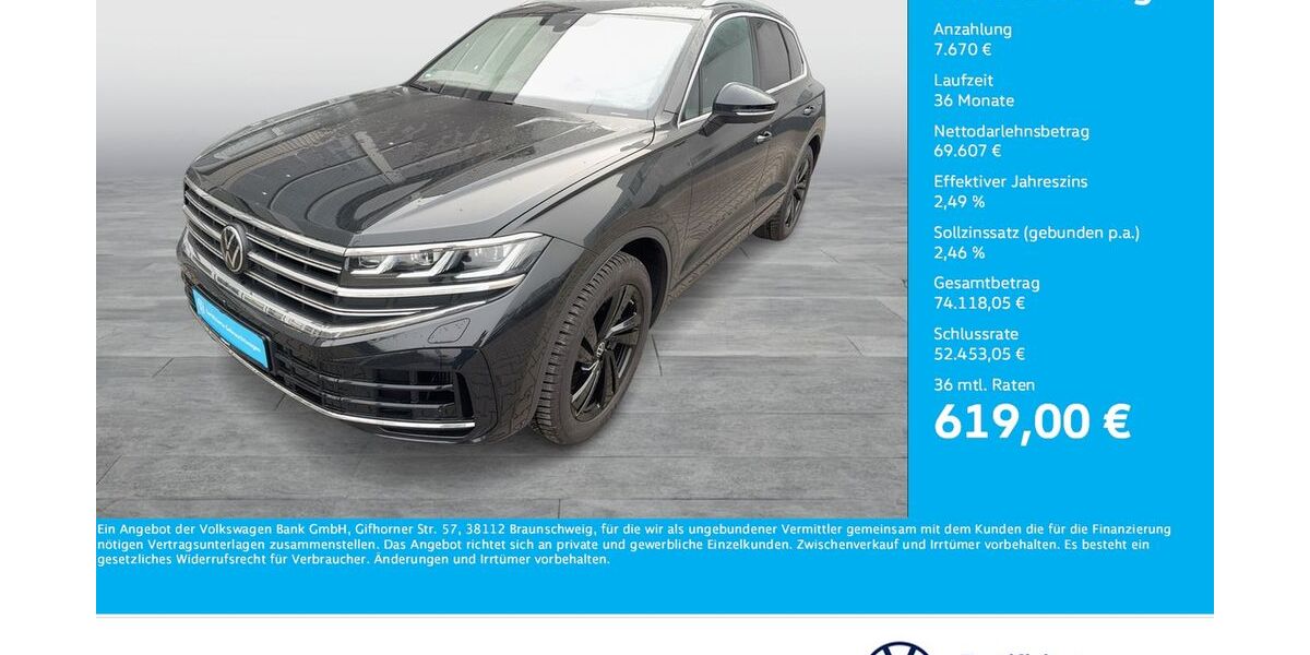 VW Touareg 7.041 km 76.888 &euro; Dortmund 44141