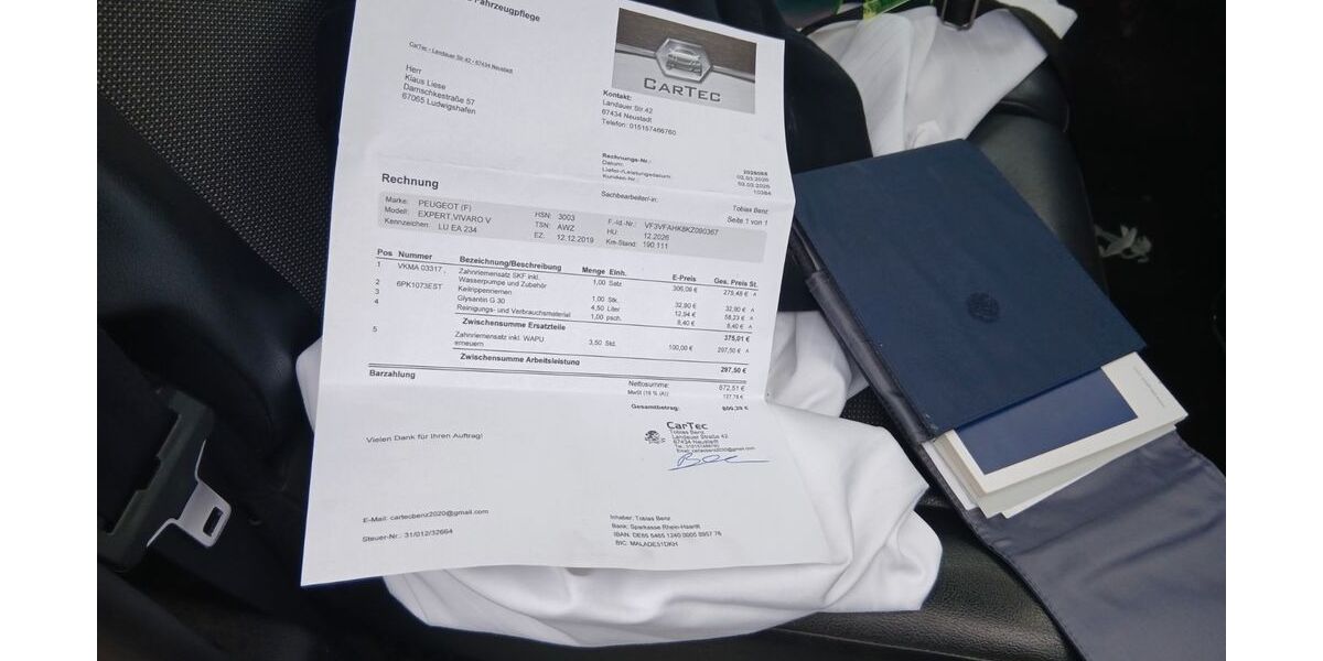 Peugeot Expert 192.000 km 11.250 &euro; ludwigshafen 67065