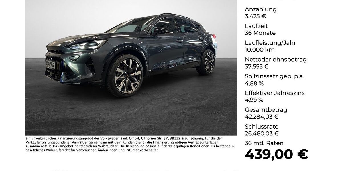 Cupra Formentor 3.000 km 39.890 &euro; Vechta 49377