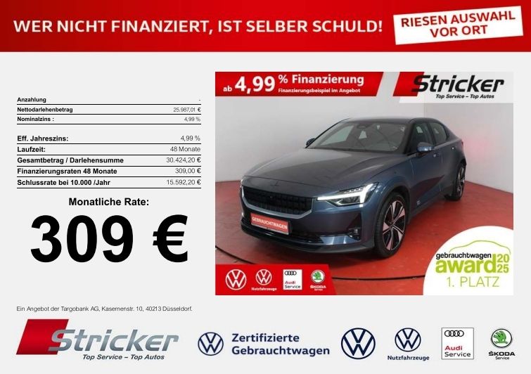 Polestar 2 75.661 km 25.984 &euro; Detmold 32760