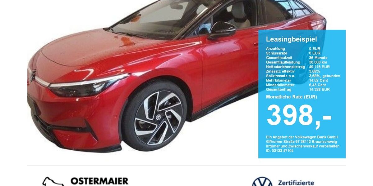 VW ID.7 30.650 km 49.115 &euro; Vilsbiburg 84137