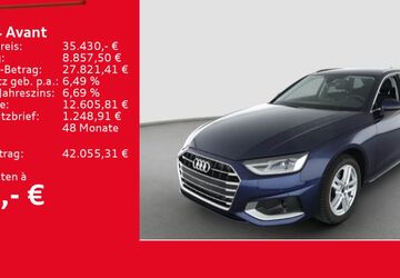 Audi A4 6.864 km 35.430 &euro; Ulm 89073