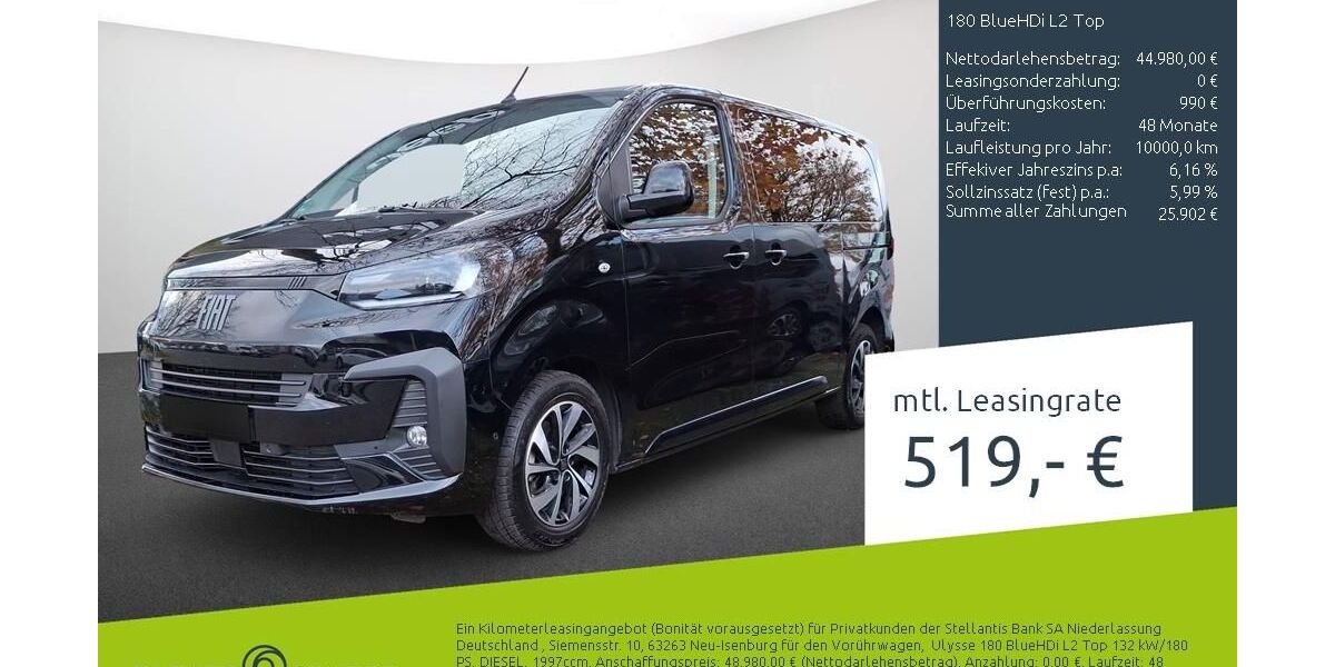 Fiat Ulysse 16.000 km 43.980 &euro; Borken 46325