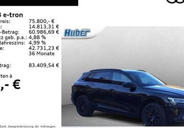 Audi Q8 e-tron 9.900 km 74.900 &euro; Bad Reichenhall 83435