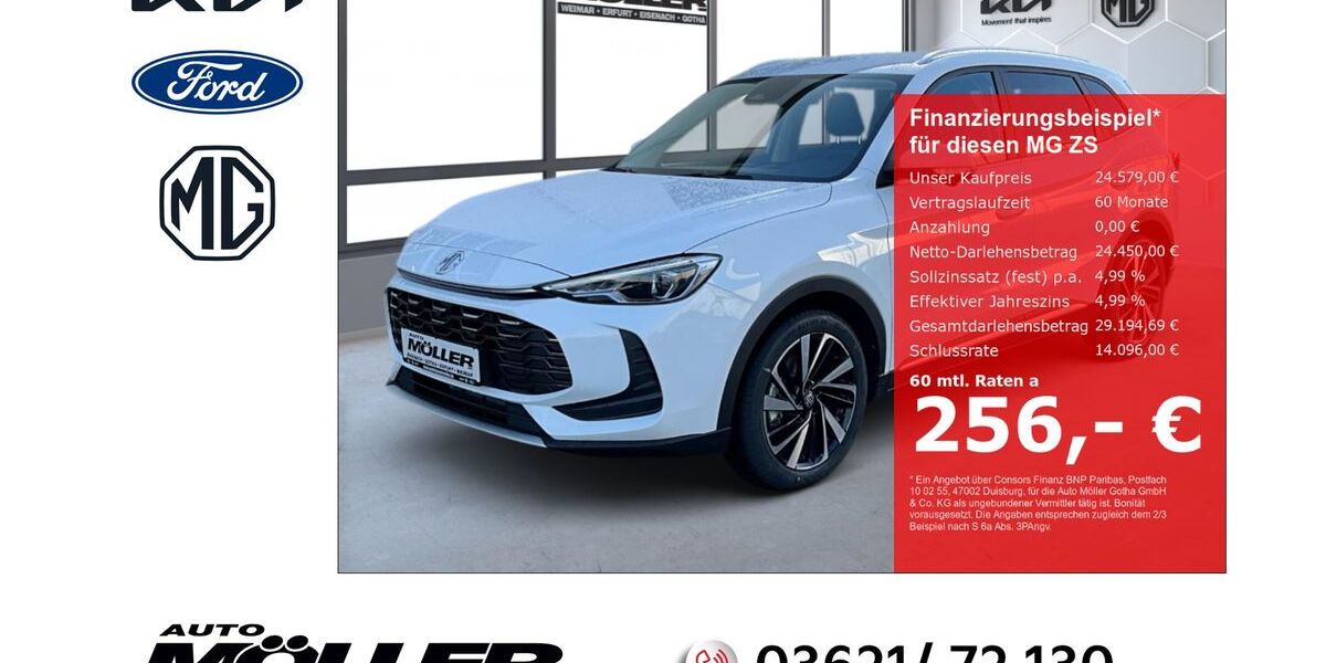 MG ZS 2.990 km 24.579 &euro; Gotha 99867