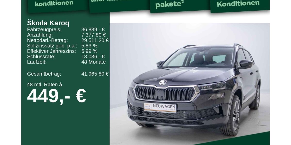 Skoda Karoq 5.000 km 36.489 &euro; Berlin 13088