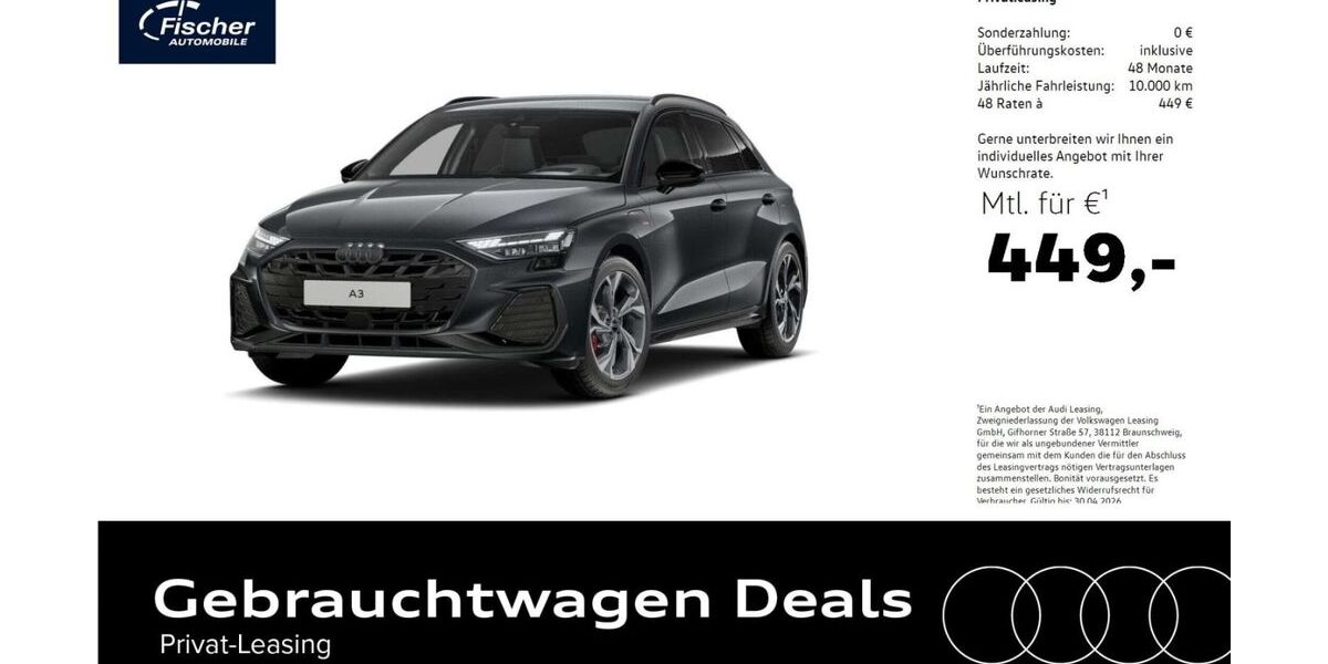 Audi A3 11.958 km 43.980 &euro; Neumarkt 92318