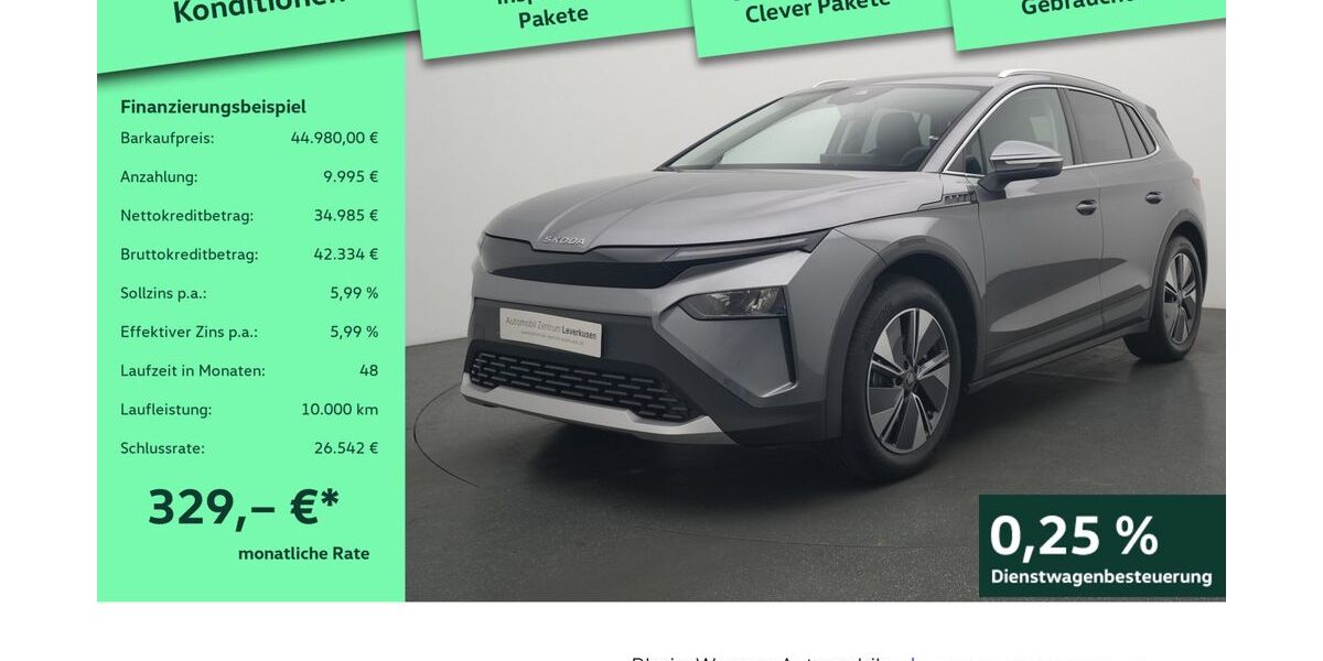 Skoda Elroq 1.010 km 44.980 &euro; Leverkusen 51379