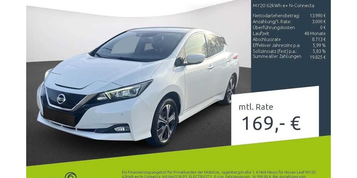 Nissan Leaf 37.314 km 18.280 &euro; Münster - Amelsbüren 48163