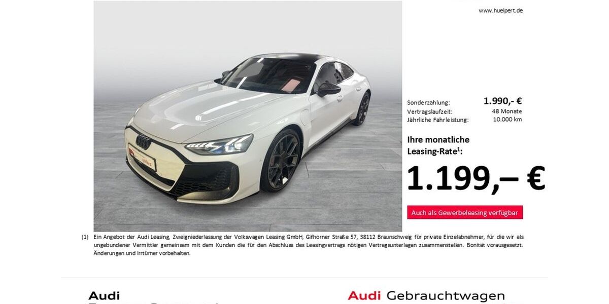Audi RS e-tron GT 6.480 km 137.877 &euro; Dortmund 44143