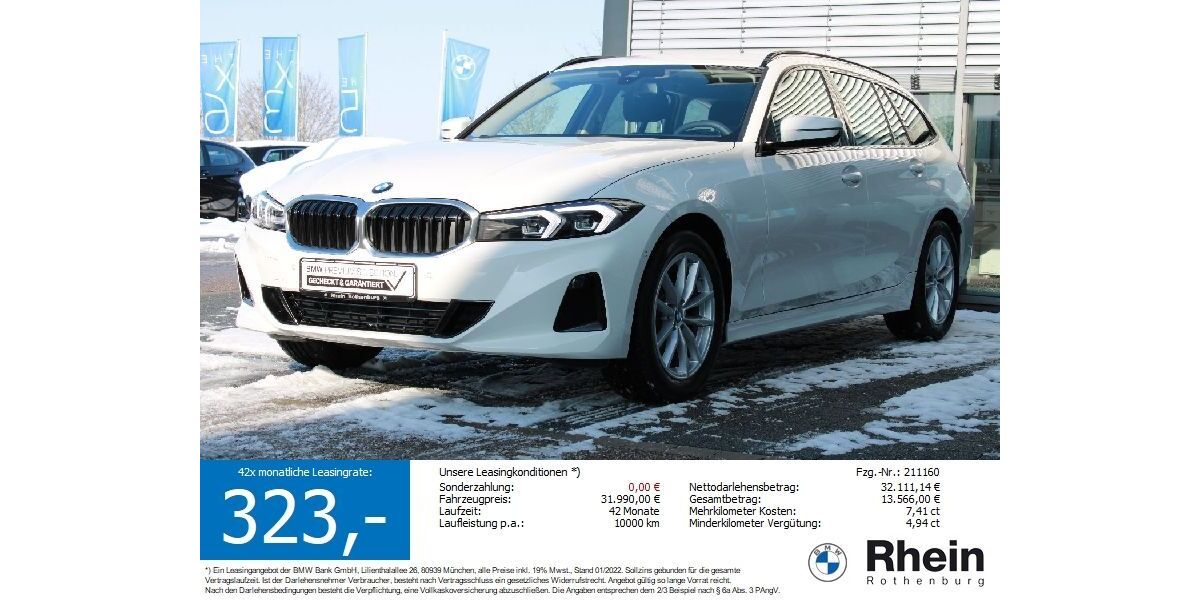 BMW 318 5.450 km 31.740 &euro; Neusitz/Rothenburg 91616