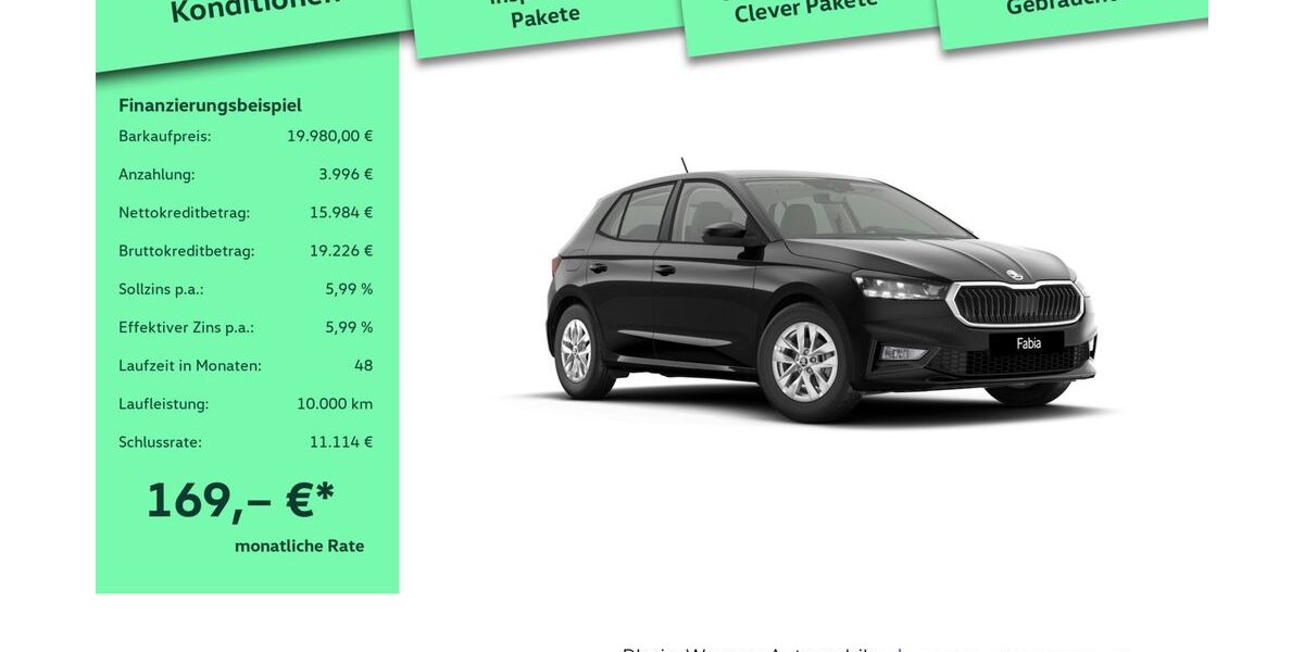 Skoda Fabia 1.010 km 18.980 &euro; Leverkusen 51379
