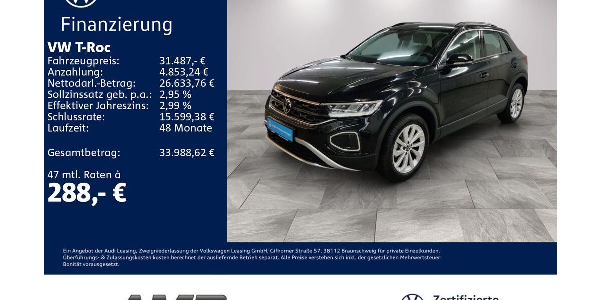 VW T-Roc 1.980 km 30.870 &euro; Borna 04552