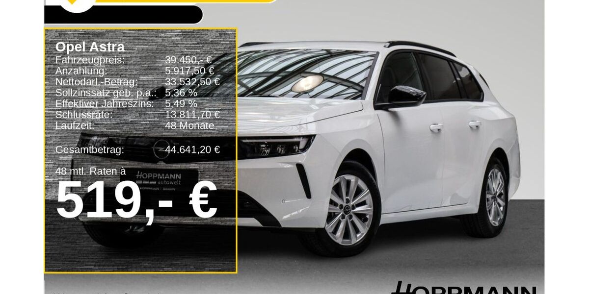 Opel Astra 12.872 km 39.450 &euro; Siegen 57072