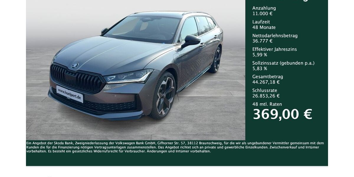 Skoda Superb 8.923 km 47.777 &euro; Dortmund 44309
