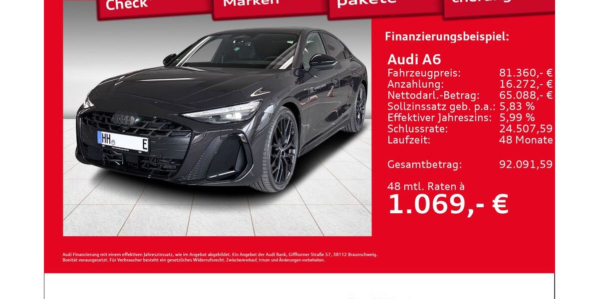 Audi A6 1.890 km 81.360 &euro; Hamburg 22419