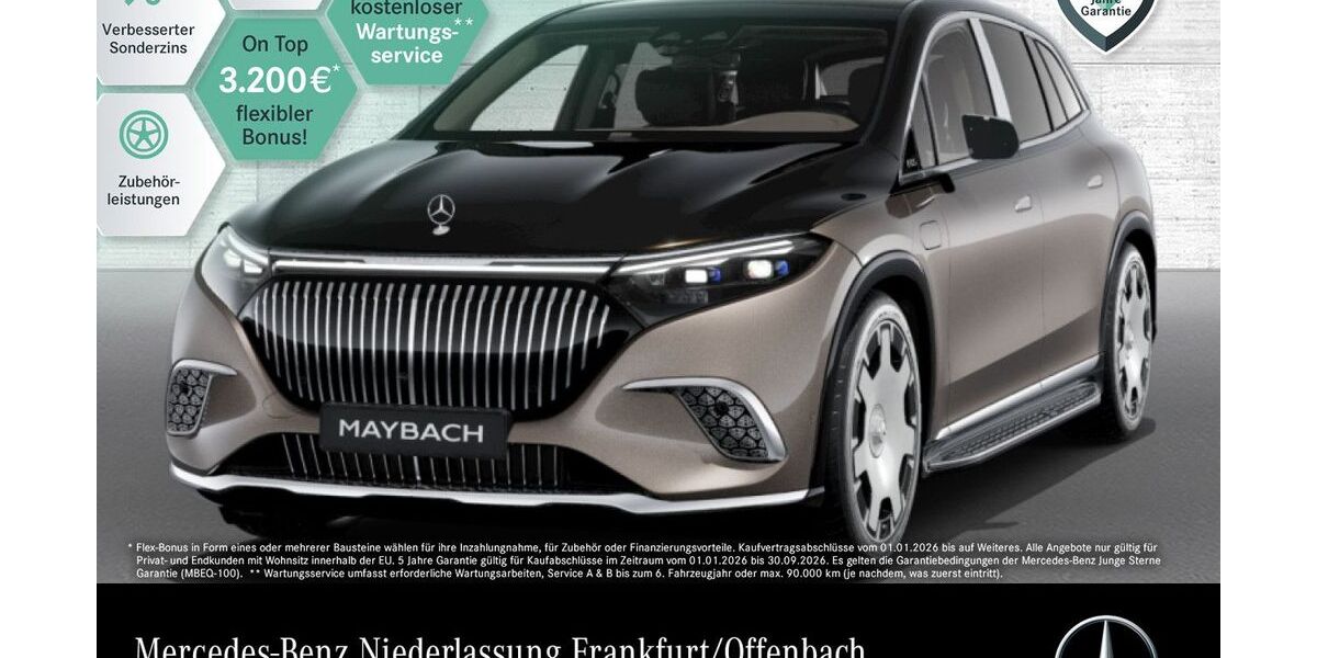 Mercedes-Benz EQS SUV 26.661 km 168.990 &euro; Frankfurt 60599