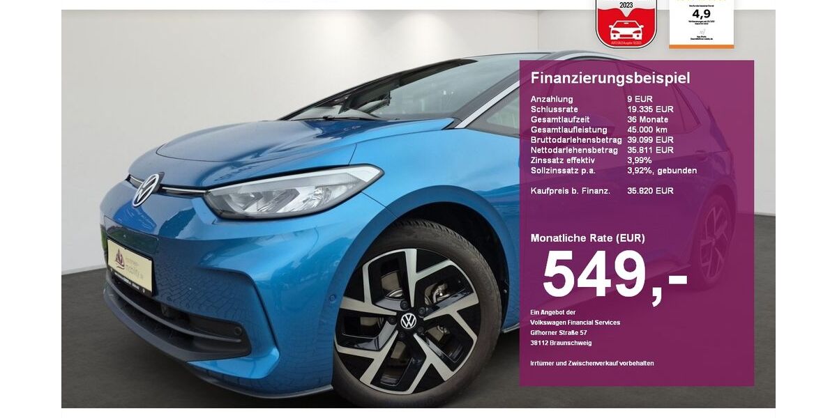 VW ID.3 12.500 km 35.820 &euro; Albbruck 79774