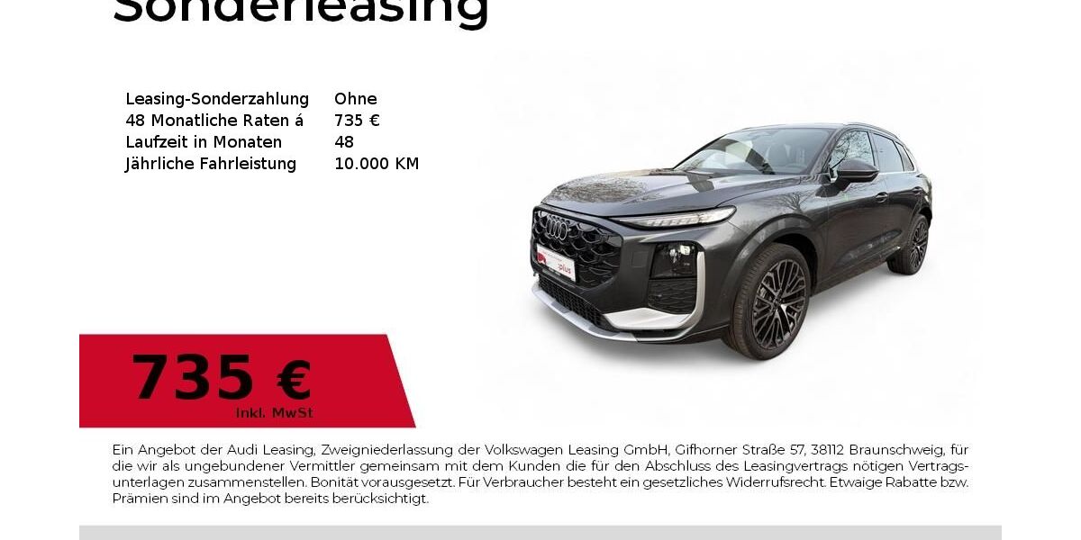 Audi Q3 1.501 km 57.980 &euro; Dessau-Roßlau 06844