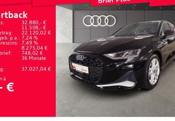 Audi A3 19.217 km 32.050 &euro; Frankfurt am Main 60314